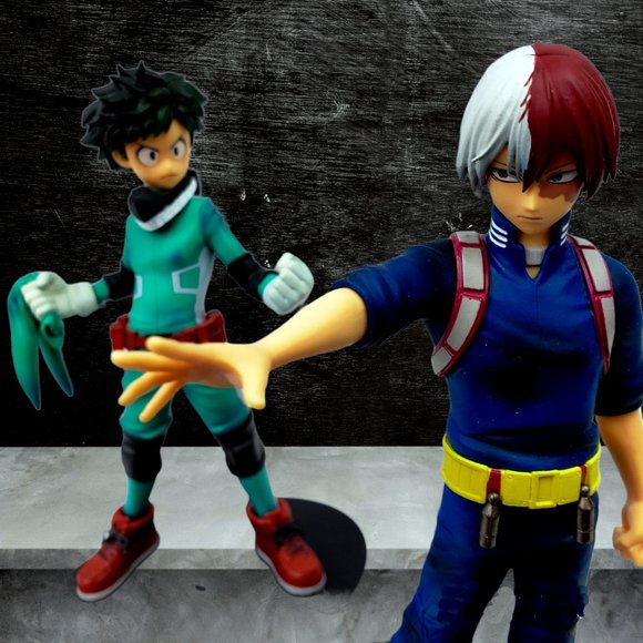 My Hero Academia IZUKU MIDORIYA DEKU - SHOTO TODOROKI DXF Figures Vol.3 - 2PC's - Picture 3 of 11